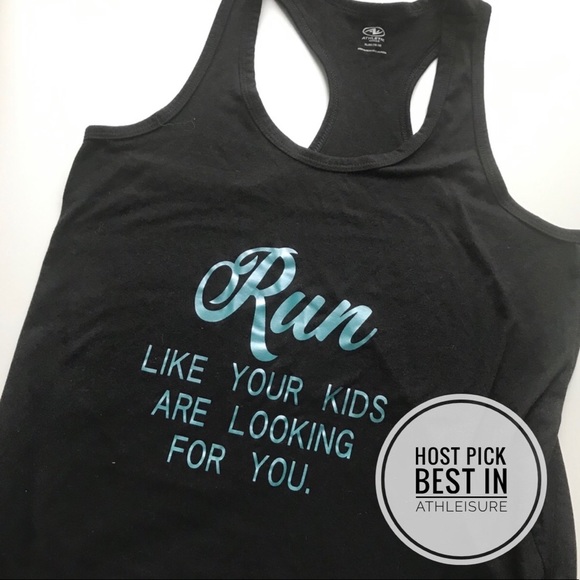 Athletic Works Tops - Athletic works funny athleisure shirt running top